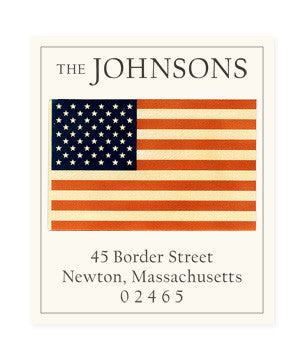 America - Return Address Labels