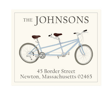 Blue Tandem - Return Address Labels