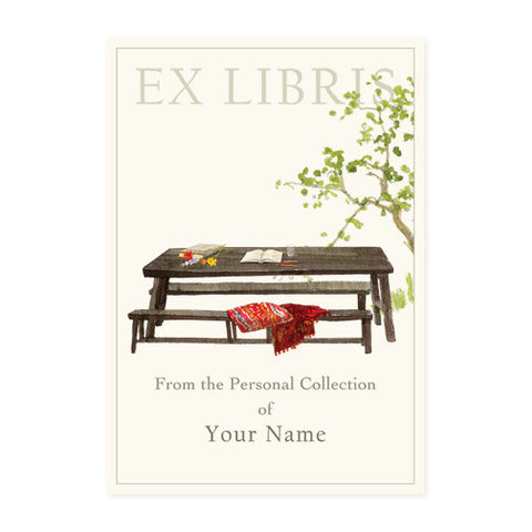 Garden Bench - Bookplates