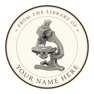 Microscope - Ex Libris Medallions