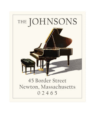 Piano - Return Address Labels