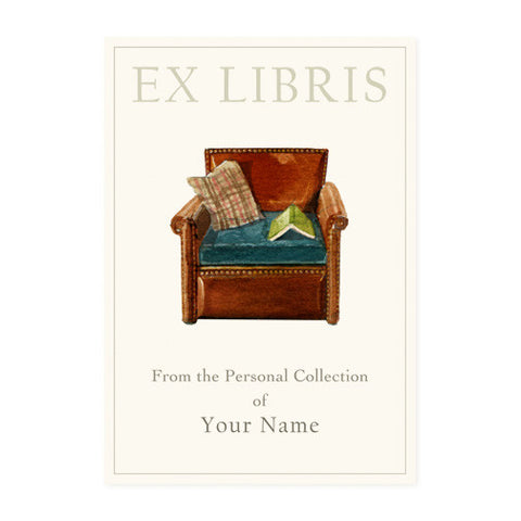 Reading Chair - Bookplates