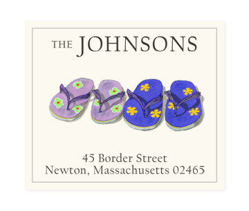 Sandals - Return Address Labels