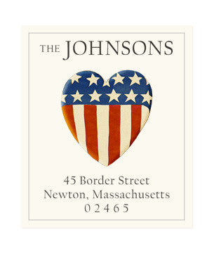 We Love Our Country - Return Address Labels