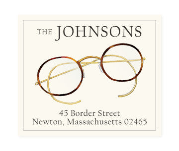 Spectacles - Return Address Labels