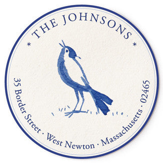 Delftware Bird - Correspondence Seals
