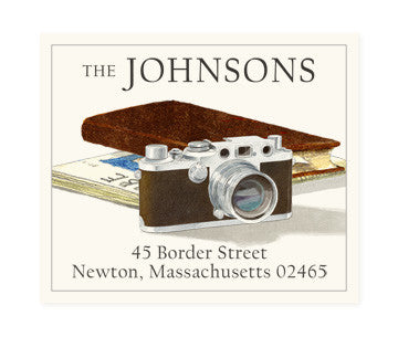 Field Journal - Return Address Labels