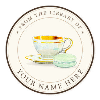 High Tea in Paris - Ex Libris Medallions