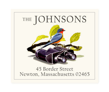 Birding - Return Address Labels