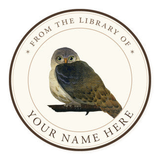 Elf Owl - Ex Libris Medallions