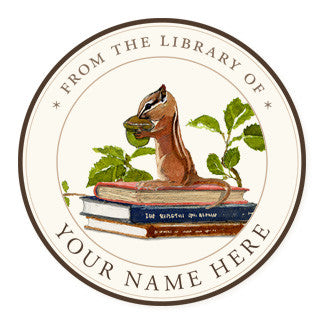 Nuts for Reading - Ex Libris Medallions