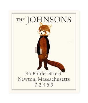 Red Panda - Return Address Labels