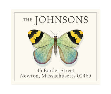 Yellow Tips - Return Address Labels