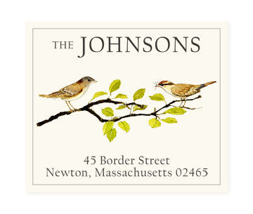 Sparrows - Return Address Labels