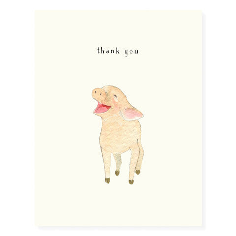 Happy Piglet - Occasion Card
