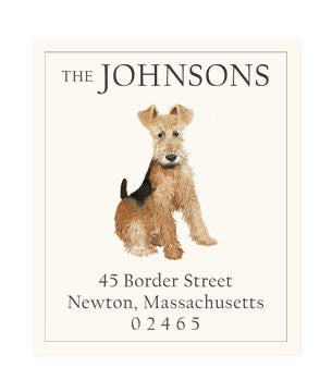 Welsh Terrier - Return Address Labels