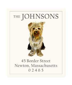 Yorkshire Terrier - Return Address Labels