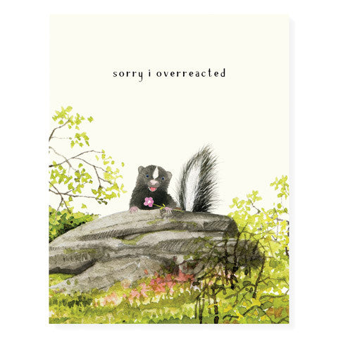 Overreaction - Occasion Card