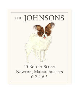 Papillon - Return Address Labels