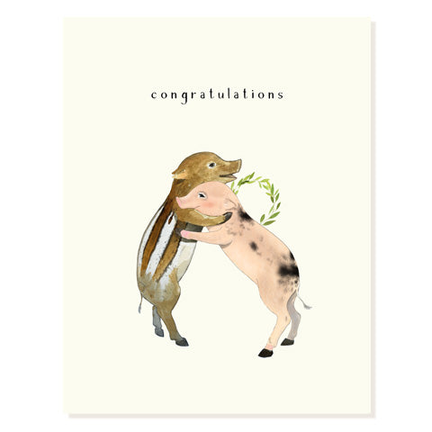 Pig Pals - Occasion Card