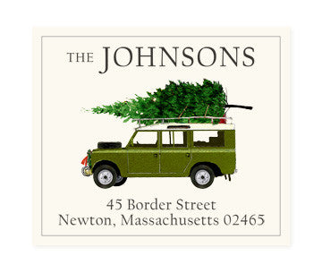 For Christmas - Return Address Labels