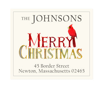 Merry Merry - Return Address Labels