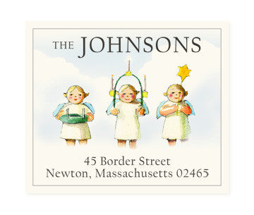 Three Wise Girls - Return Address Labels