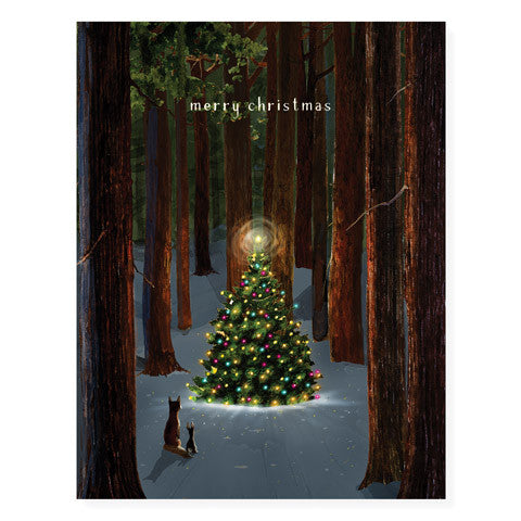 Tree Lighting - Occasion Card