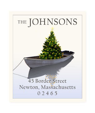 Holiday Dinghy - Return Address Labels