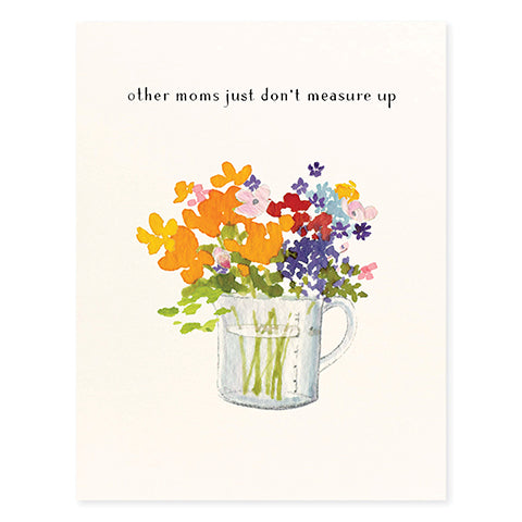 Flowers in Measuring Cup - Occasion Card